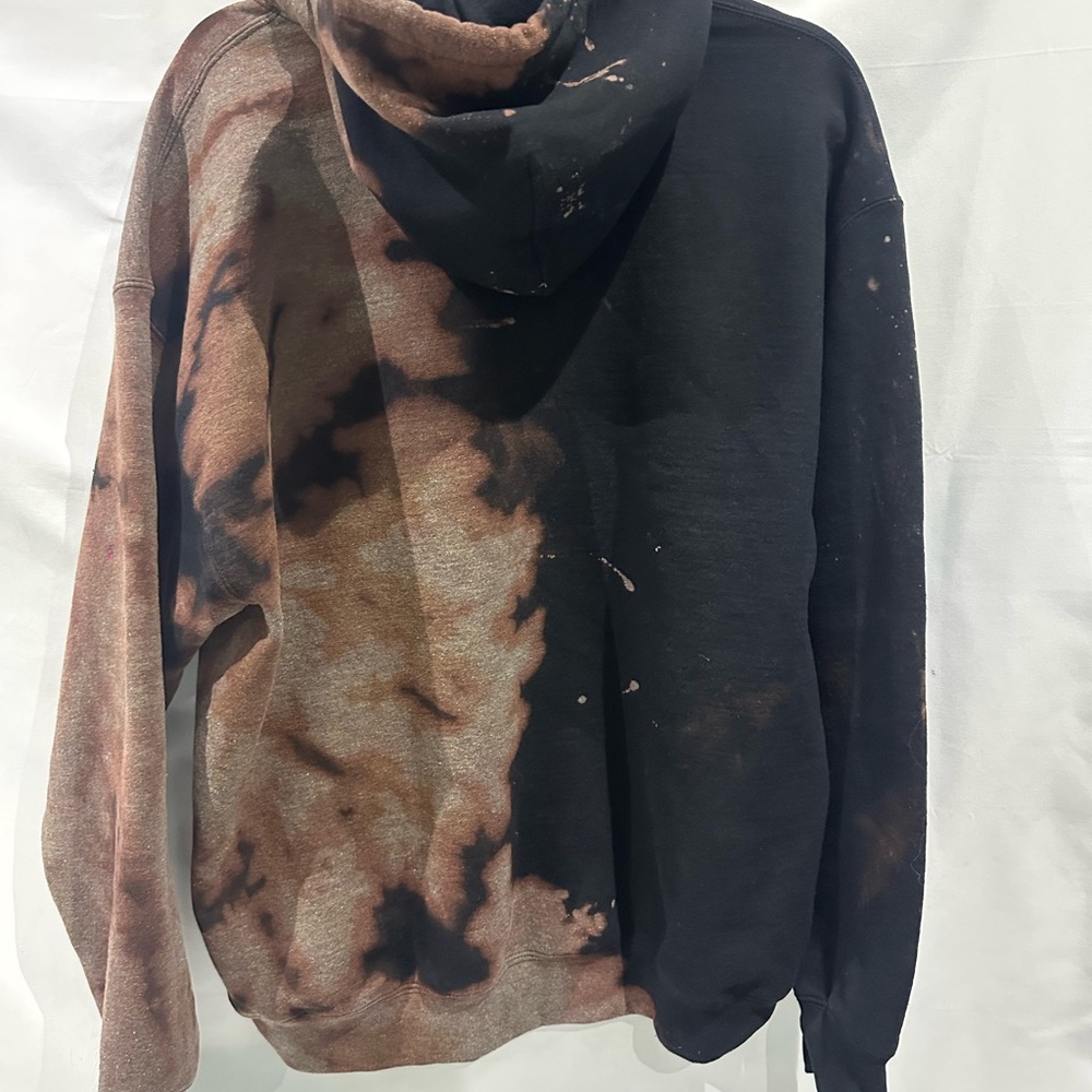 Reworked Split Bleached Hoodie - Picture 8 of 11